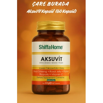 Kırmızı Ginseng & Arı Sütü & Polen & Propolis Kapsül (80 Kapsül)