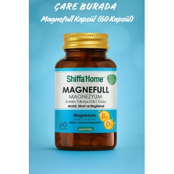 Magnezyum Kapsül (60 Kapsül) (Malat & Sitrat & Bisglisinat)
