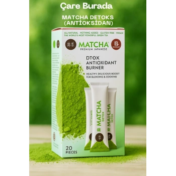 Matcha Detox - Antioksidan & Burner (20 Paket)