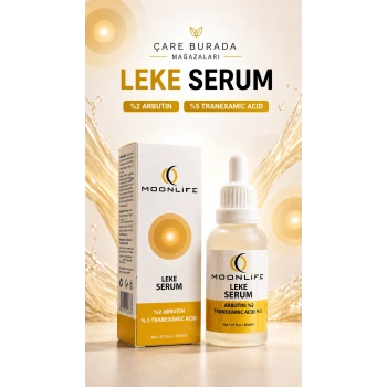 Moonlife - Leke Serumu 30 Ml (%2 Arbutin & %5 Tranexamic Acid)