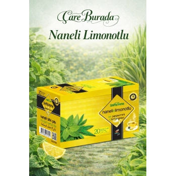 Naneli & Limonotlu Çay (20 Süzen Poşet)