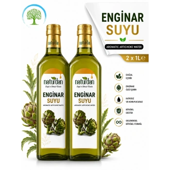 Naturdan Kekik Suyu 1Litre x 2 Adet - Kekik Özlü Aromatik Su 1000 ml