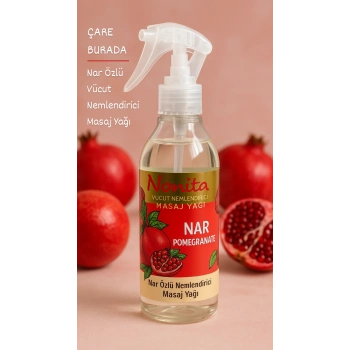 Nonita - Nar Özlü Vücut Nemlendirici Masaj Yağı 150 Ml