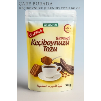 Öğütülmüş Keçiboynuzu (Harnup) Tozu 100 Gr