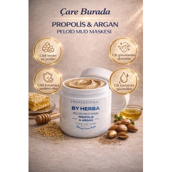 Propolis & Argan Özlü Kil Maskesi 400 Ml