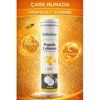 Propolisli & C Vitaminli Efervesan Tablet (20 Tablet)