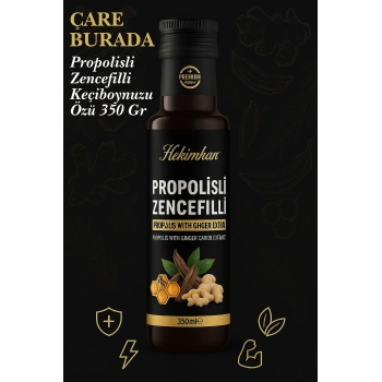Propolisli Zencefilli Keçiboynuzu Özü 350 Gr