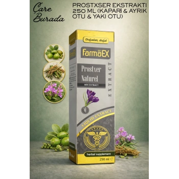 Prostxer Ekstrakt 250 Ml (Kapari & Ayrık Otu & Yakı Otu)