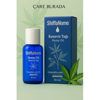 Saf Kenevir Tohumu Yağı 10 Ml