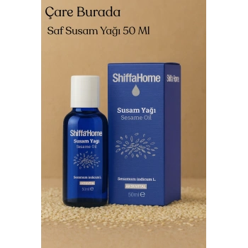 Saf Susam Yağı 50 Ml (Haricen & Dahilen Kullanıma Uygun)