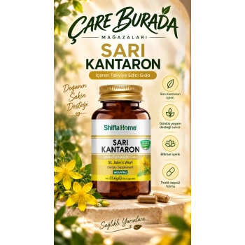 Sarı Kantaron Kapsül 800 mg (60 Kapsül)