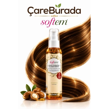 Softem Argan ve Keratinli Saç Bakım Serumu 125 ml