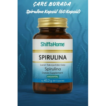 Spirulina Kapsül 60 adet