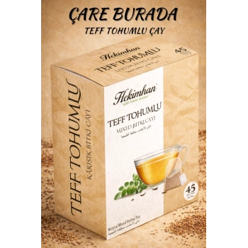 Teff Tohumlu Karışık Bitki Çayı (45li Süzen Poşet)