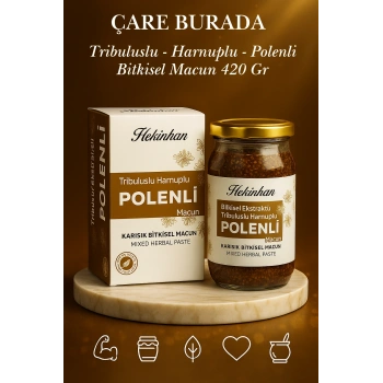 Tribuluslu & Harnuplu & Polenli Macun 420 Gr