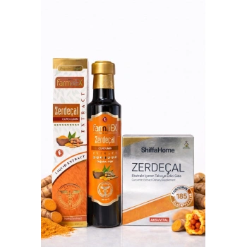 Zerdeçal Ekstrakt 250 ml. - Zerdeçal Kapsül 30 Softjel