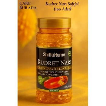 Zeytinyağlı Kudret Narı Softjel 1000 mg (100 Adet)