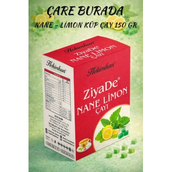 Ziyade - Nane & Limon Küp Çayı 150 Gr