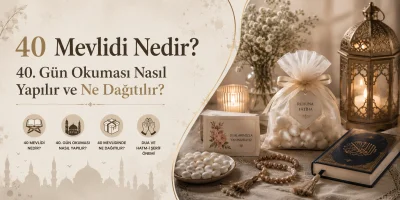 40 Mevlidi Nedir? 40. Gün Okuması Nasıl Yapılır ve Ne Dağıtılır?