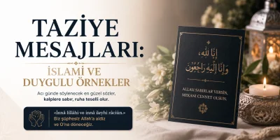 Taziye Mesajları: İslami ve Duygulu Örnekler
