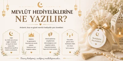 Mevlüt Hediyeliklerine Ne Yazılır ?