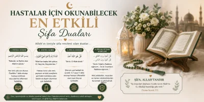 Hastalar İçin Okunabilecek En Etkili Şifa Duaları