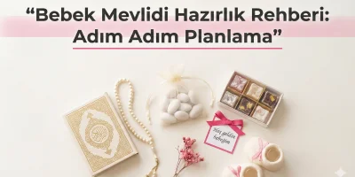 Bebek Mevlidi Hazırlık Rehberi: Adım Adım Planlama