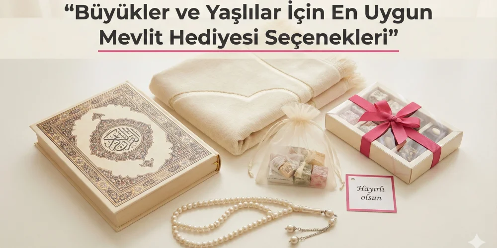 Büyükler ve Yaşlılar İçin En Uygun Mevlit Hediyesi Seçenekleri