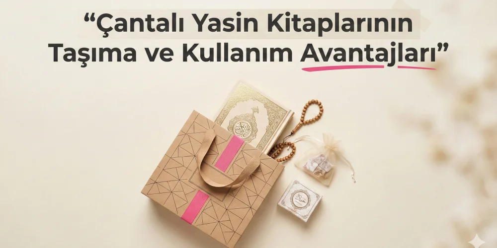 Çantalı Yasin Kitaplarının Taşıma ve Kullanım Avantajları