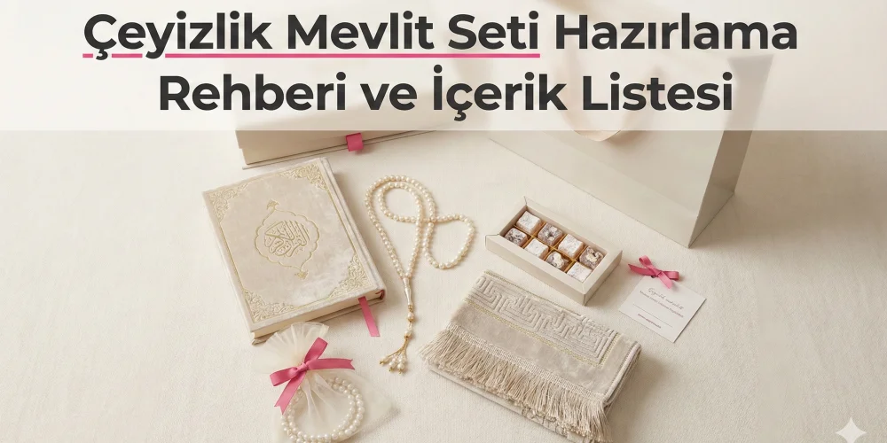 Çeyizlik Mevlit Seti Hazırlama Rehberi ve İçerik Listesi