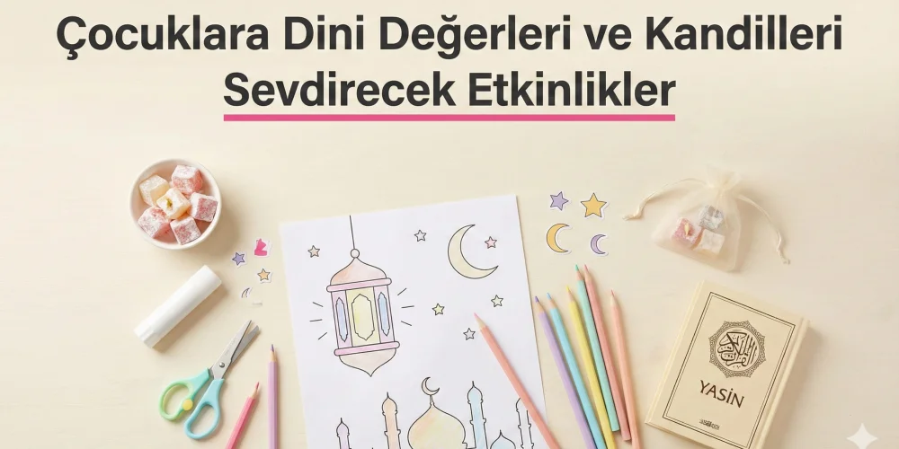 Çocuklara Dini Değerleri ve Kandilleri Sevdirecek Etkinlikler