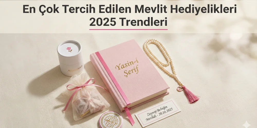 En Çok Tercih Edilen Mevlit Hediyelikleri 2025 Trendleri