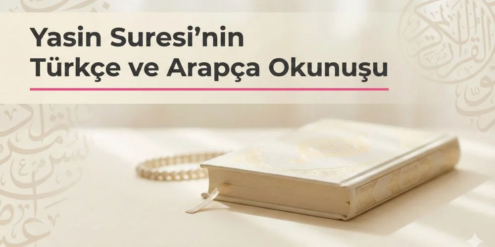 Yasin Suresinin Türkçe ve Arapça Okunuşu