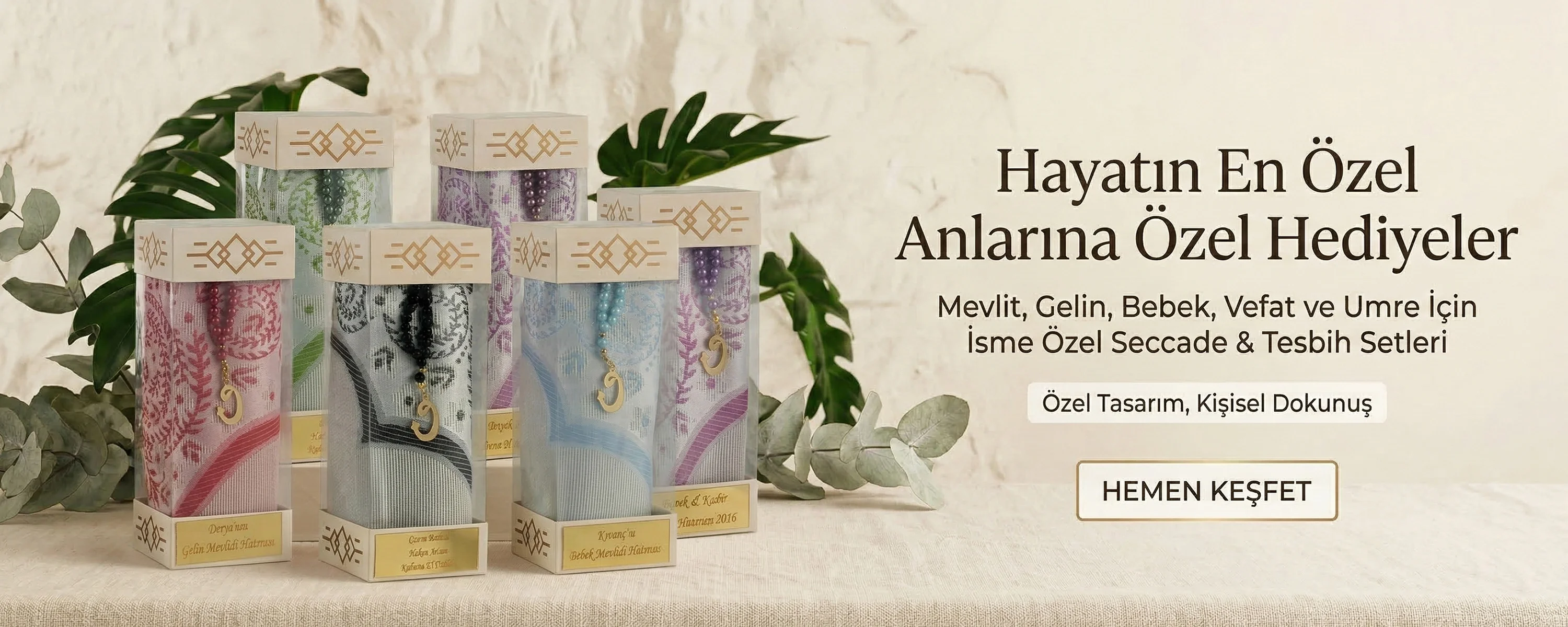 Silindir Kutuda Seccade ve Tesbih