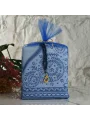Lacivert Renkli Tül Kese İçerisinde Seccade ve Tesbih