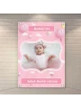 Balon Model Pembe Konsept 50 x 70 cm Özel Tasarım Branda Afiş