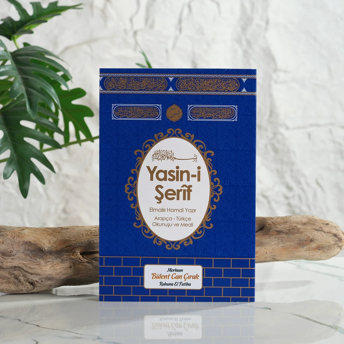 Kabe Model Saks Mavisi Renkli Orta Boy Yasin Kitabı