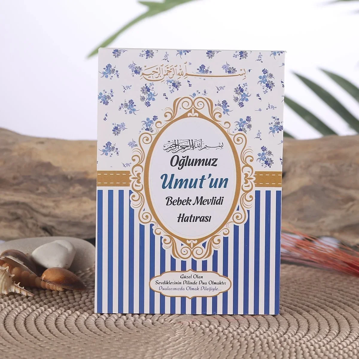 Çizgi Model Lacivert Renkli Yasin Kitabı