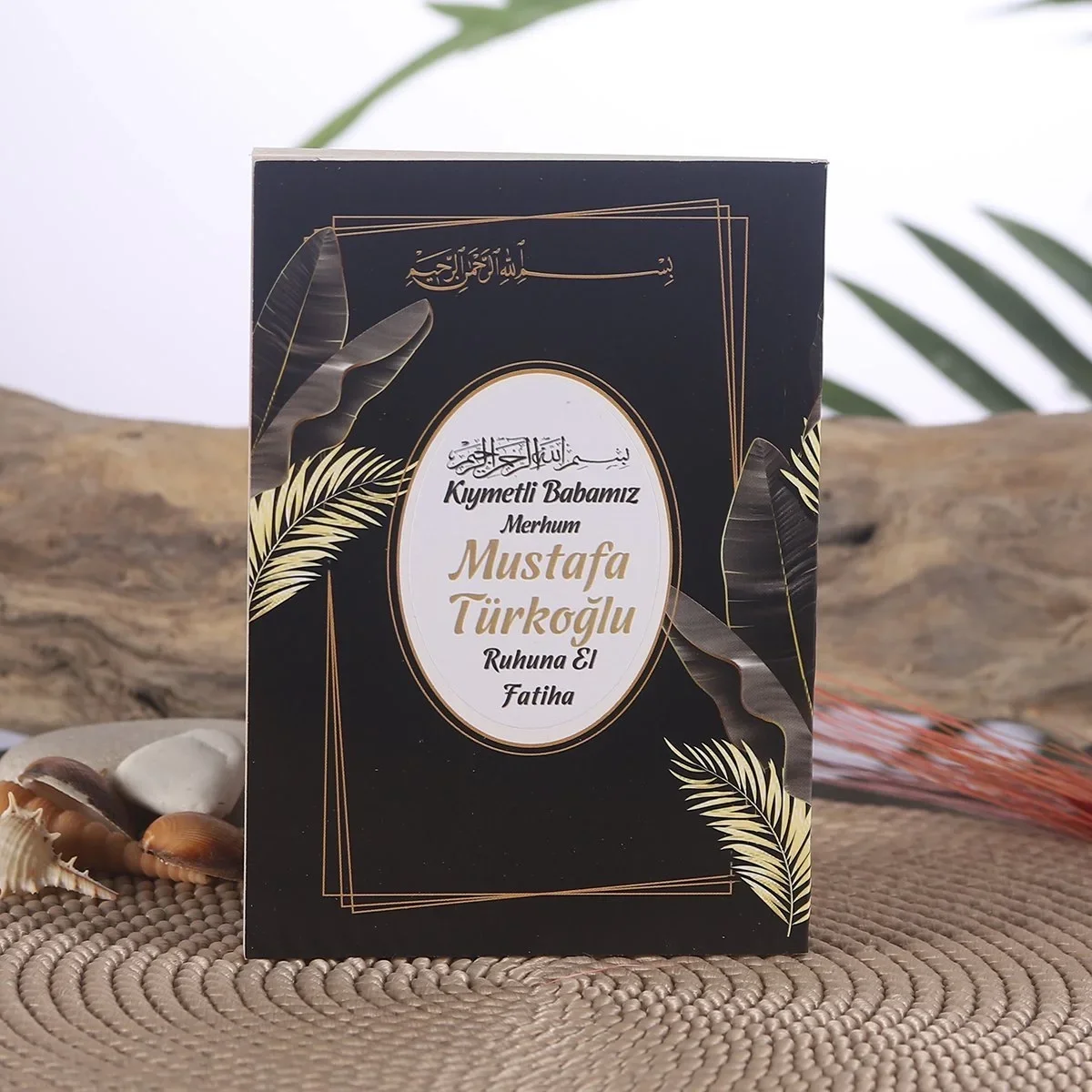 Zerafet Model Siyah Renkli Yasin Kitabı