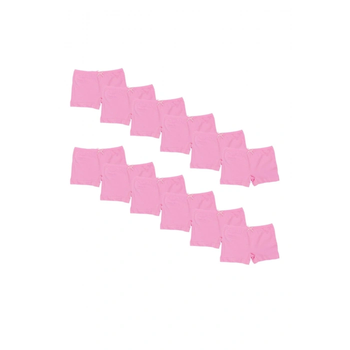 Kız Çocuk Pembe Likralı Boxer 6lı Gkc34400