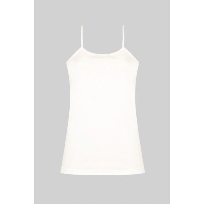 Kadın Ribana Saten Ip Askılı Atlet 6lı Paket 177