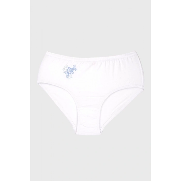 Işlemeli Kadın Külot 12li