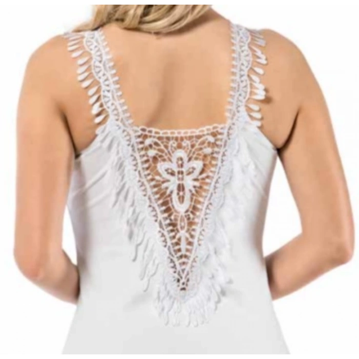 MİSS ELİT BAYAN 3LÜ SIRT DEKOLTELİ BRODELİ ATLET - 0506