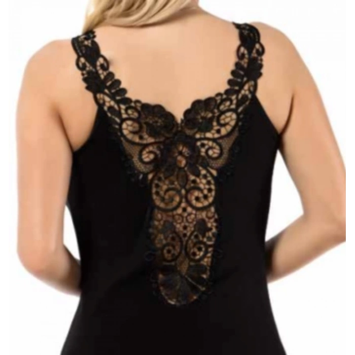 MİSS ELİT BAYAN 3LÜ SIRT DEKOLTELİ BRODELİ ATLET - 0507