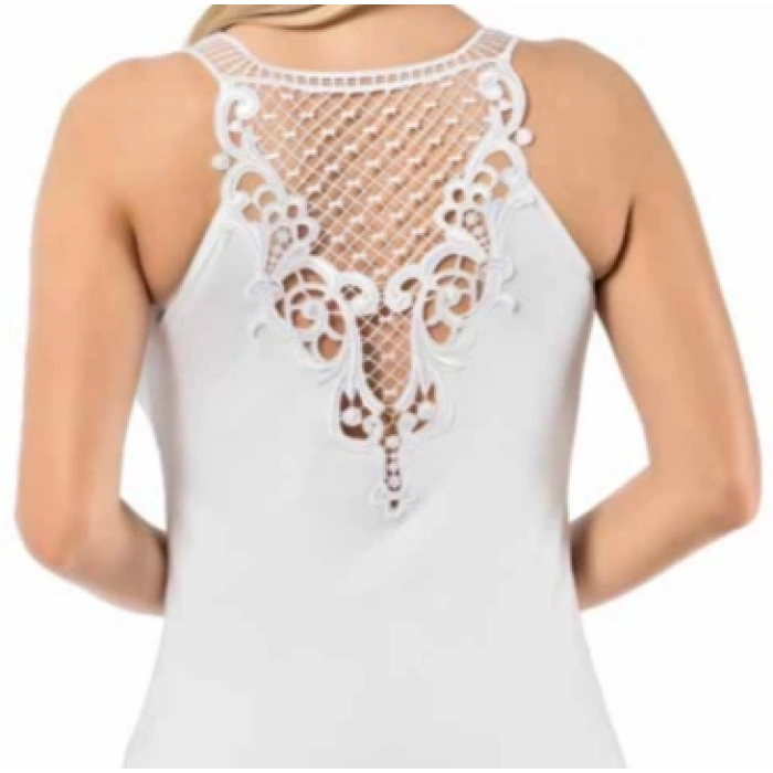 MİSS ELİT BAYAN 3LÜ SIRT DEKOLTELİ BRODELİ ATLET - 0508