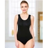 Belinay Kadın 3lü Geniş Askılı Çıtçıtlı Body - 0844