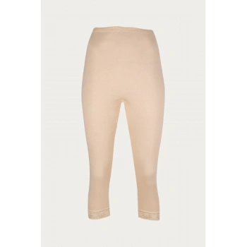 Ribana Dantelli Dizaltı Kadın Tayt 3lü Gkc2377