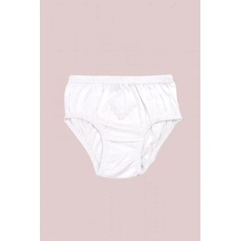 Kız Çocuk Penye Papatyalı Külot 12li Gkc302