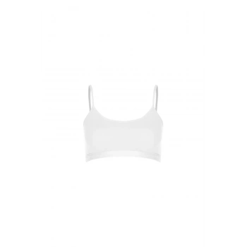 6lı Beyaz Rengi Likralı Büstiyer