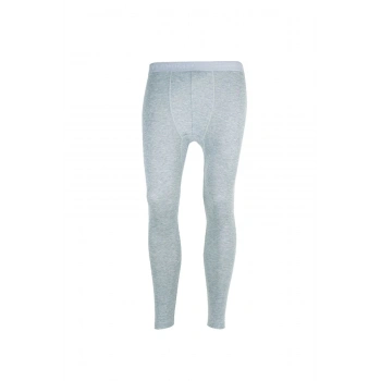 Erkek Gri Termal Uzun Don L Beden